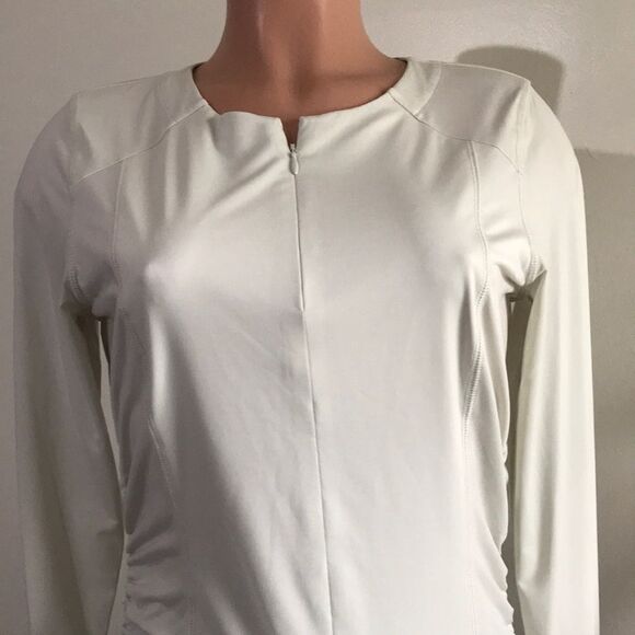 zuda Z-Sol Ruching Detail Knit Top - Picture 4 of 9